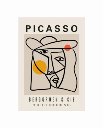 Pablo   Picasso   Plakat    Berggruen     Cie