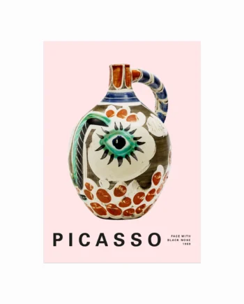 Pablo   Picasso   Plakat    Face   With   Black   Nose   01