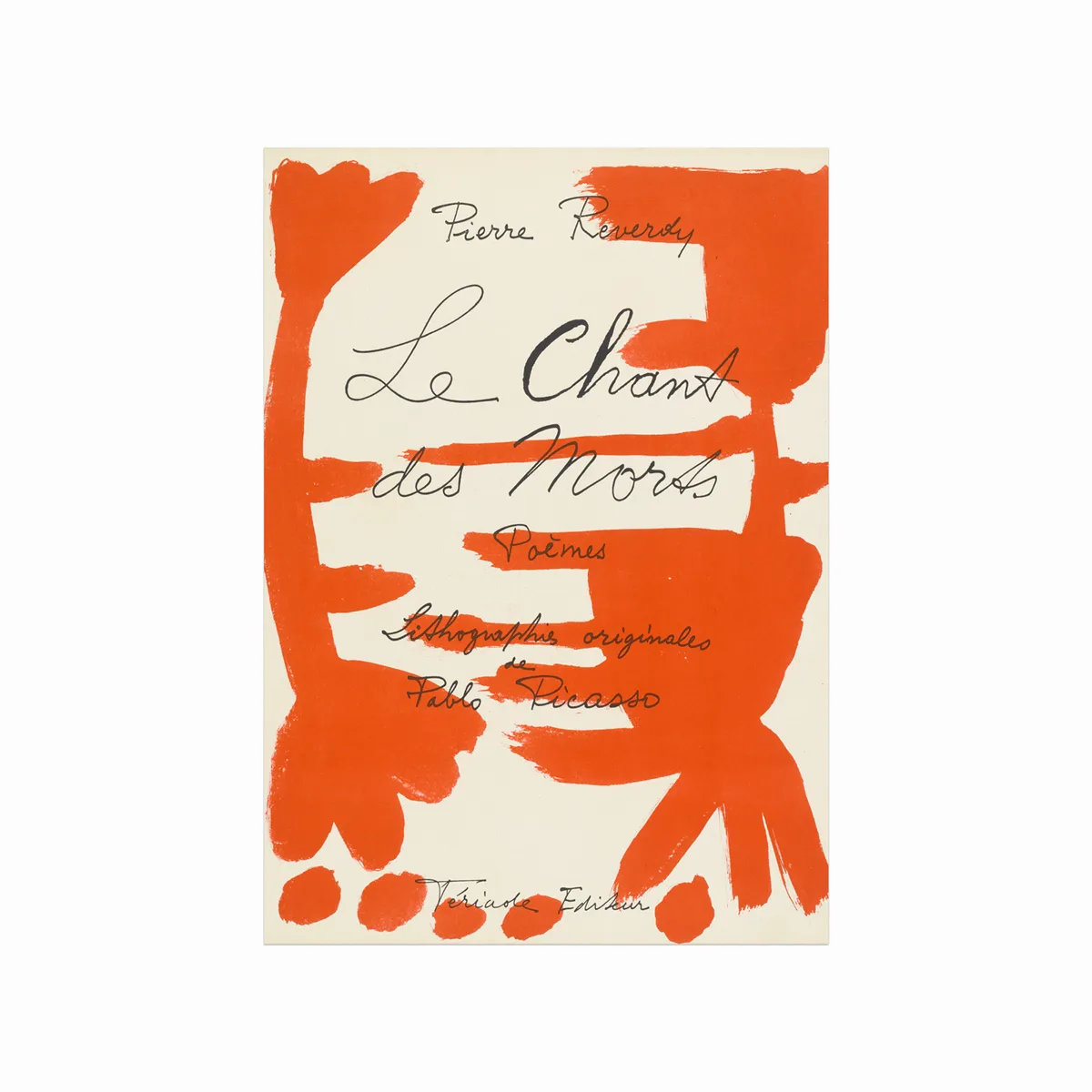Pablo Picasso Plakat Le Chant