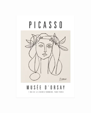 Pablo   Picasso   Plakat    Visage