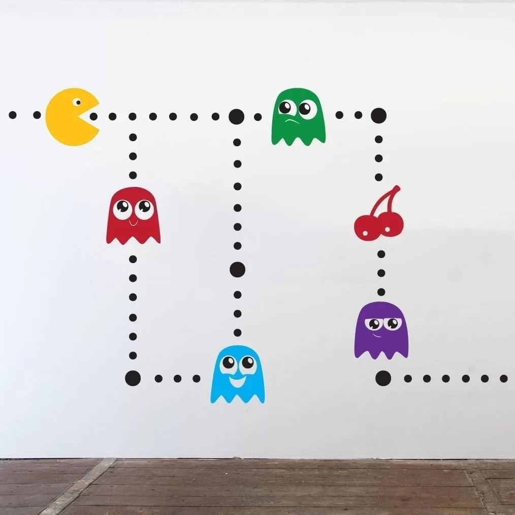 Pac   Man   Wallsticker