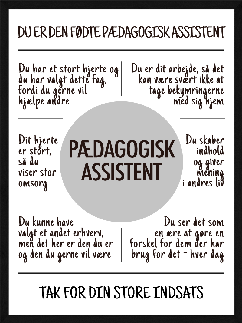 Pædagogisk   Assistent   Plakat