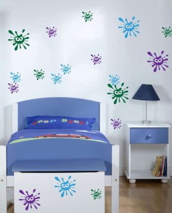 Paintball   Splat   Wallsticker