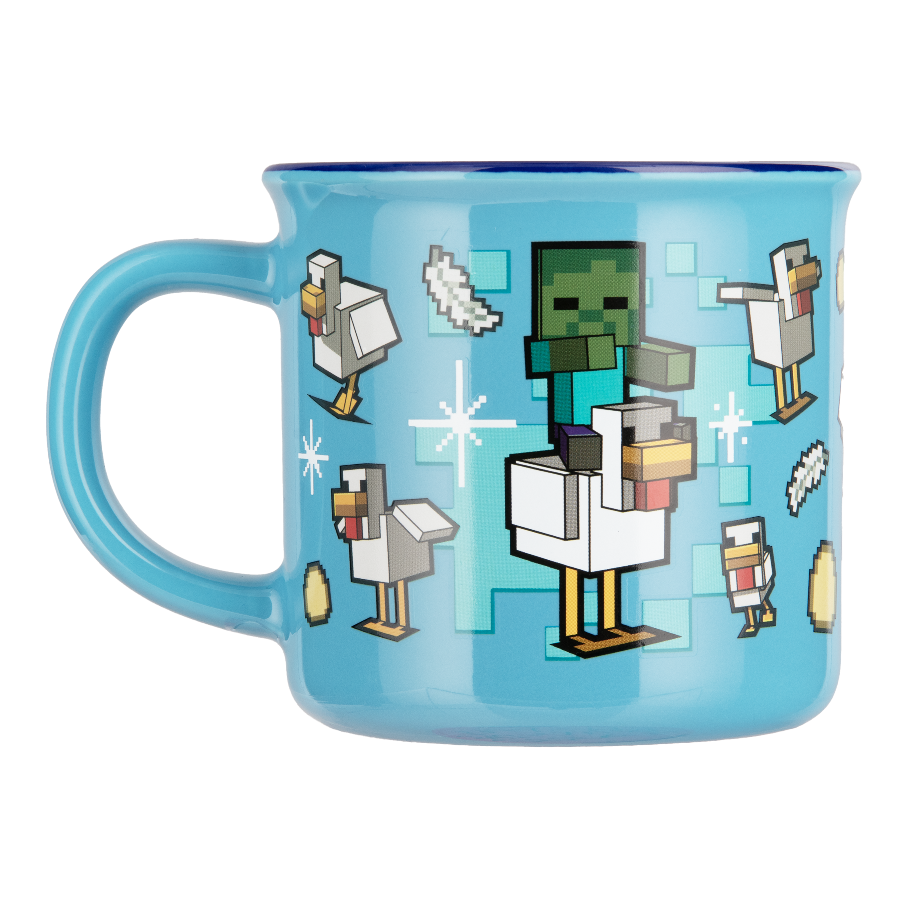 Paladone   Minecraft   Chicken   Jockey   Heat   Change   Mug   Kop   Geekd   Dk