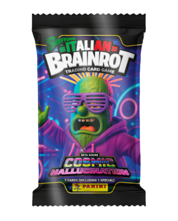 Panini   Italian   Brainrot   Cosmic   Hallucination   Boosterpakke   Toys   Trading   Card   Geekd   Dk