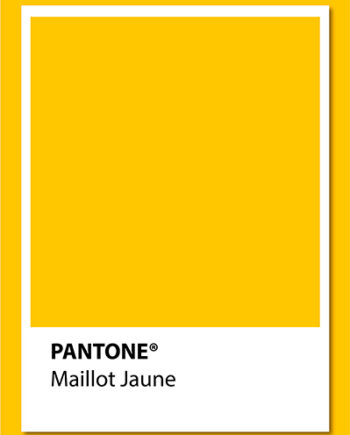Pantone   Maillot   Jaune   Af   Plakatwerket