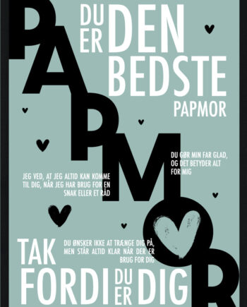 Papmor   Plakat   Personlig   Plakat