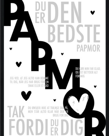 Papmor   Plakat   Personlig   Plakat