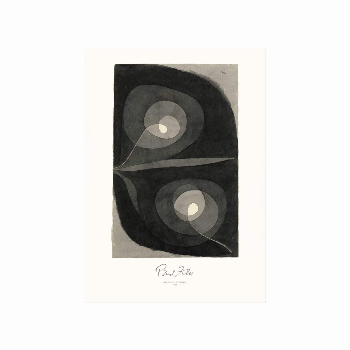 Paul   Klee    Fleurs   à   Vis   En   Spirale