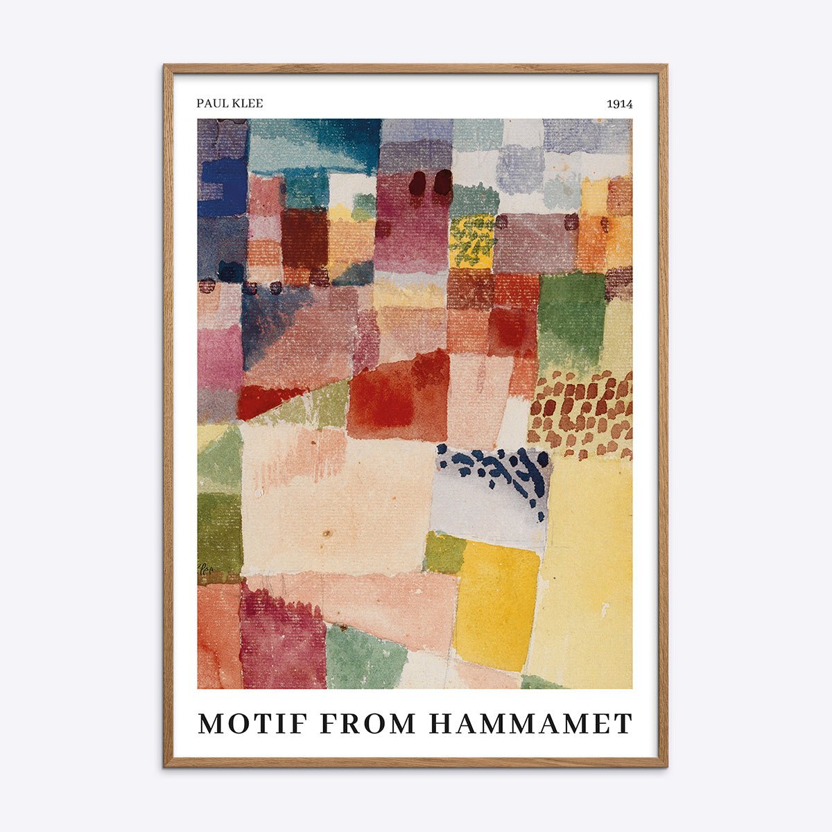 Paul   Klee   Motif   From   Hammamet