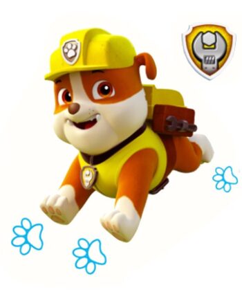 Paw   Patrol   Wallsticker    Rubble    90x60cm