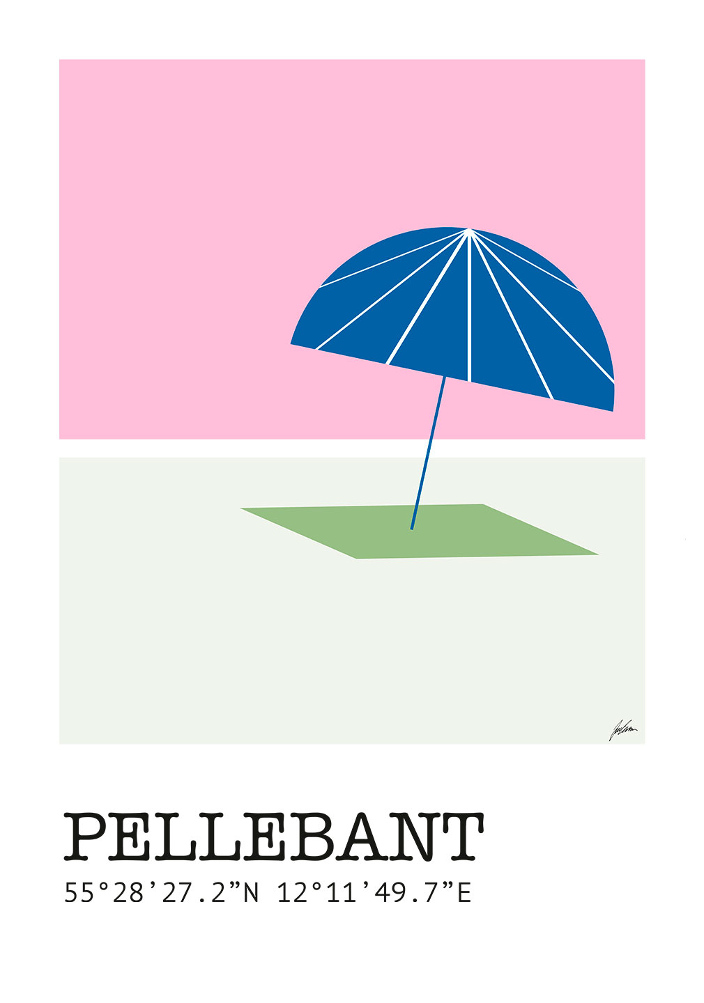 Pellebant           Af   Justesen   Plakater
