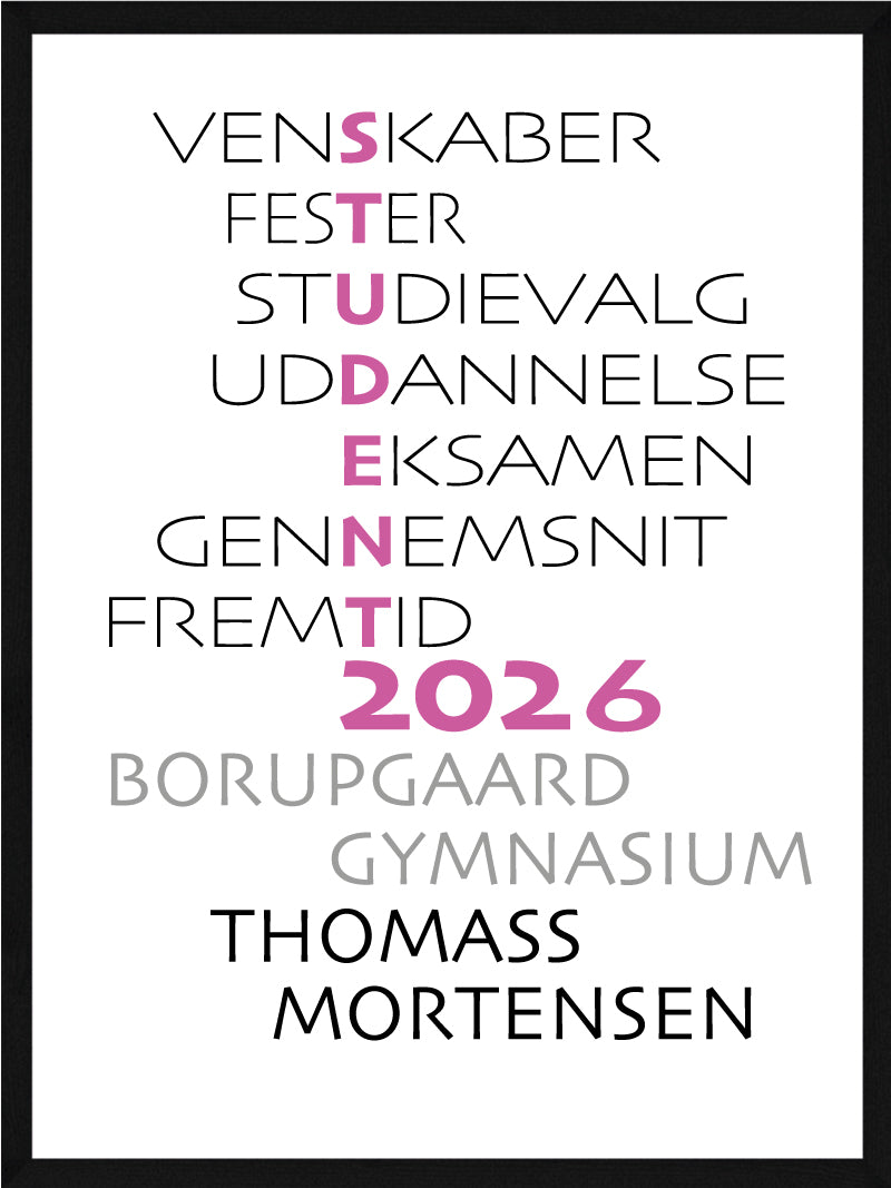 Personlig   Studenter   Plakat