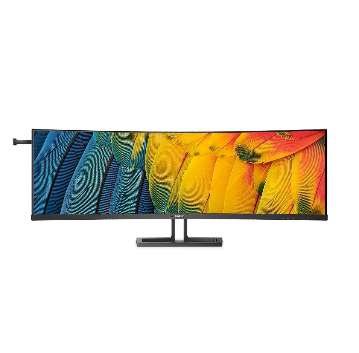 Philips   45b1u6900c   45   5120   X   1440    Ultrawide    Hdmi   Displayport   Usb - C   75hz    Dockingskærm