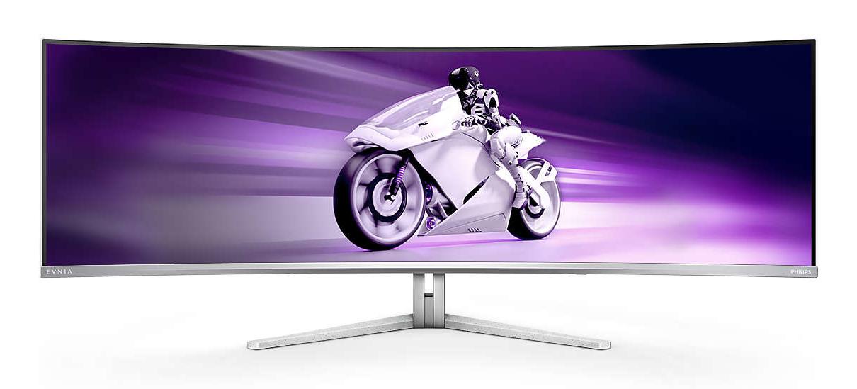 Philips   Evnia   8000   49m2c8900l   49   5120   X   1440    Ultrawide    Hdmi   Displayport   Usb - C   144hz    Dockingskærm