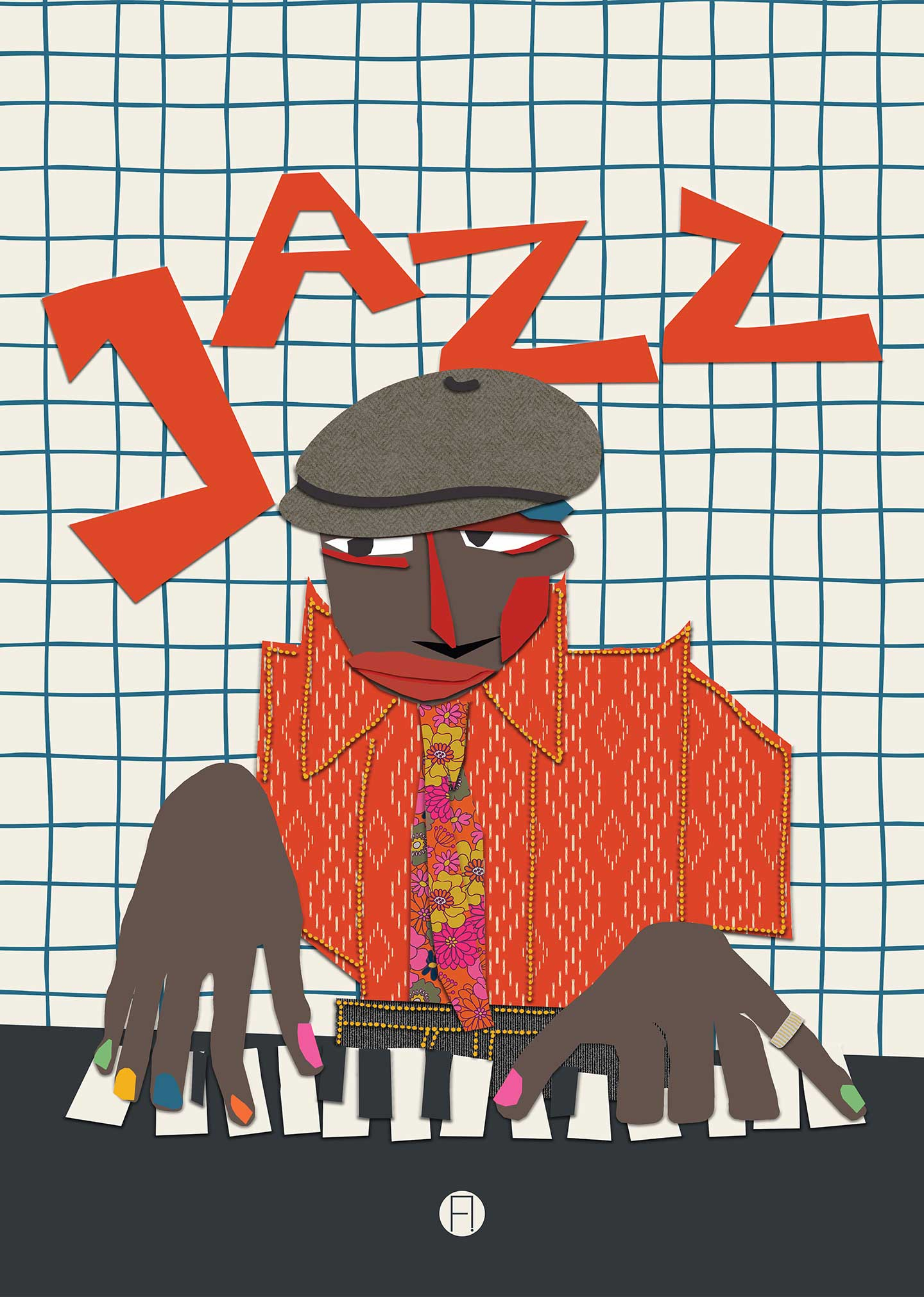 Piano   Man   Af   Få   Mu   Illustrations