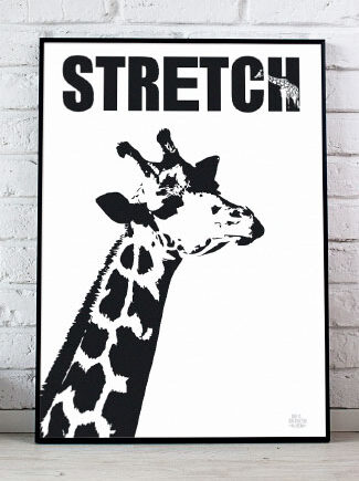Plakat   Med   Giraf   21   X   29        A4    Kr    199  -