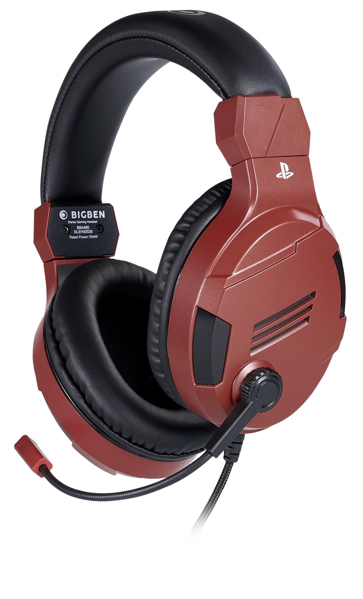 Playstation       Hw   Bigben   Stereo   Gaming   Headset   V3    Rød    Geekd   Dk