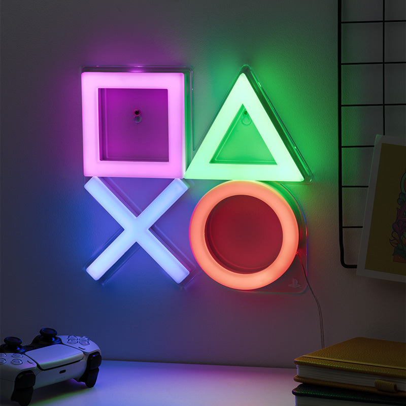 Playstation   Væg   Led   Neon   Light