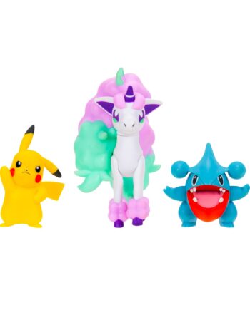 Pokémon   Battle   Figure       Pack   Pikachu    Gible     Ponyta    Pkw4097    Merchandise   Geekd   Dk