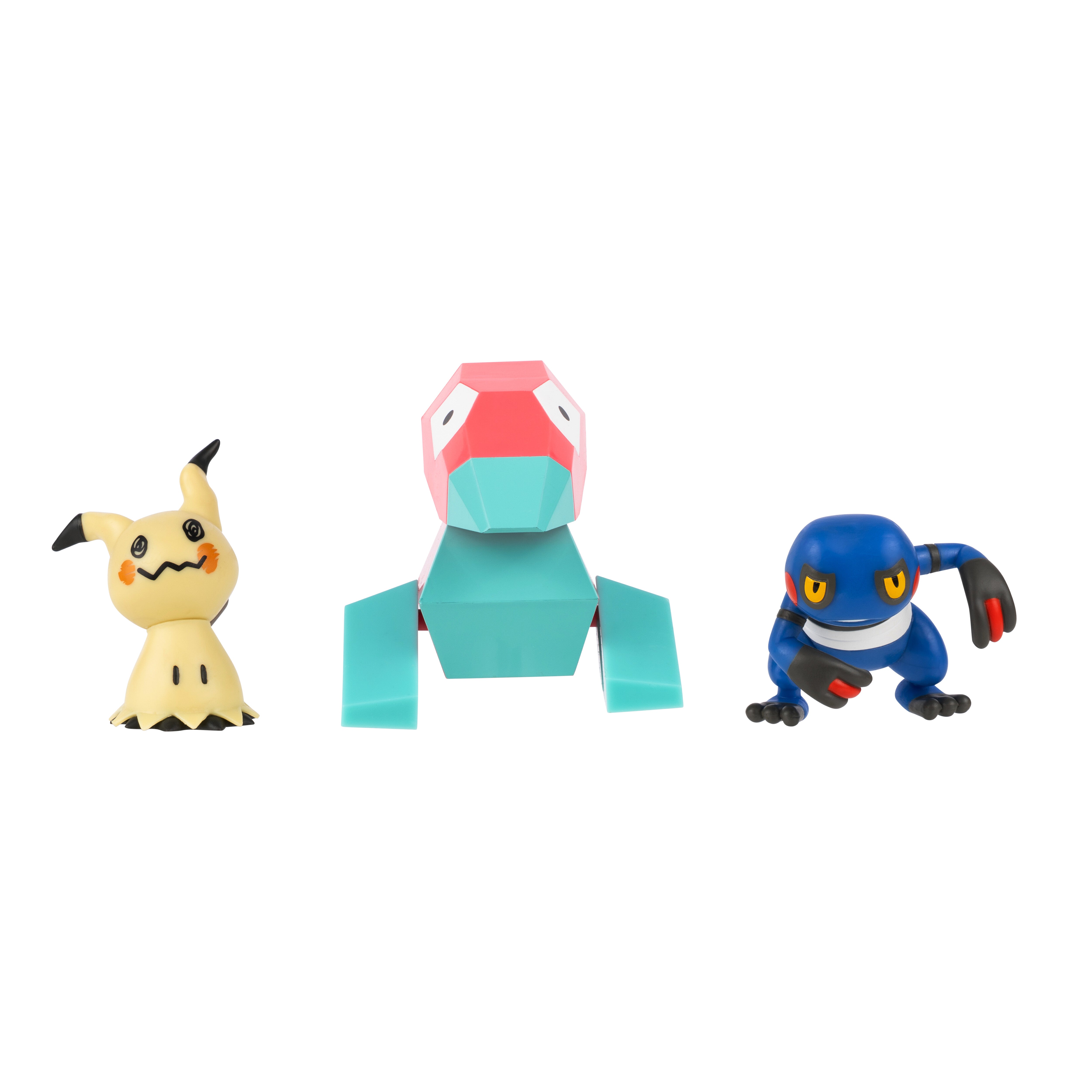 Pokémon   Battle   Figure     - Pack     Mimikyu    Porygon     Croagunk   Merchandise   Geekd   Dk