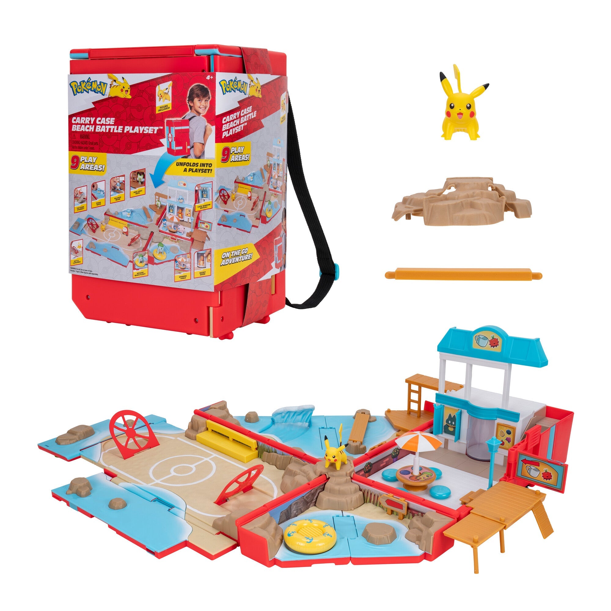 Pokémon   Carry   Case   Beach   Playset     Legetøjs - Strand - Sæt   Geekd   Dk