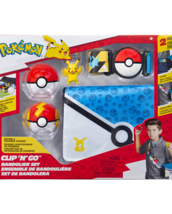 Pokémon   Clip   N   Go   Bandolier   Set   Pikachu   Merchandise   Geekd   Dk