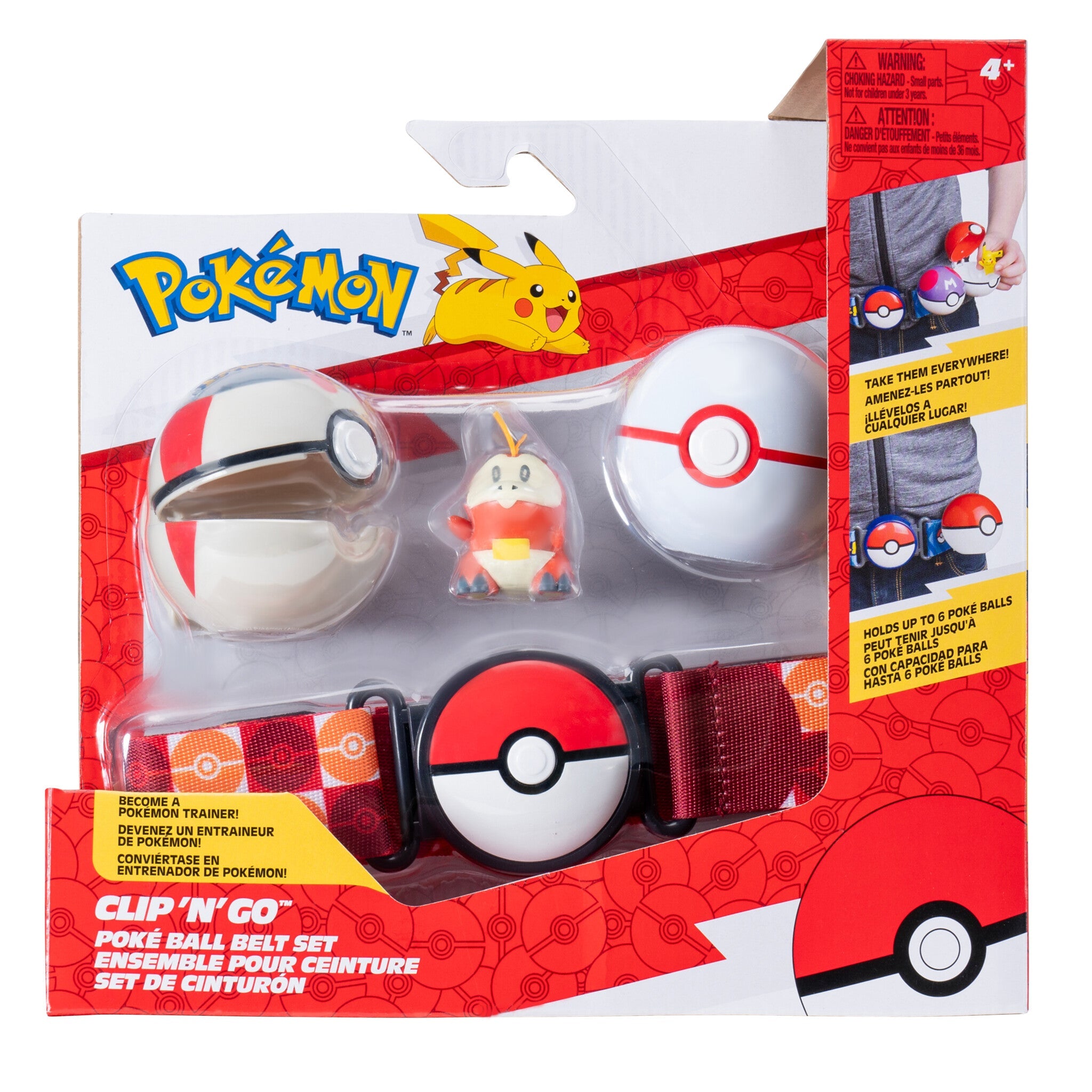 Pokémon   Clip   N   Go   Belt   Set   Fuecoco   Merchandise   Geekd   Dk
