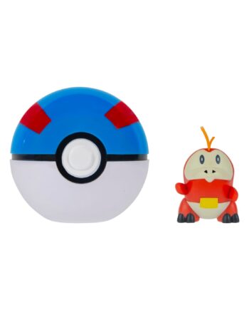 Pokémon   Clip   N   Go   Fuecoco   With   Great   Ball    Pkw4156    Legetøj   Geekd   Dk