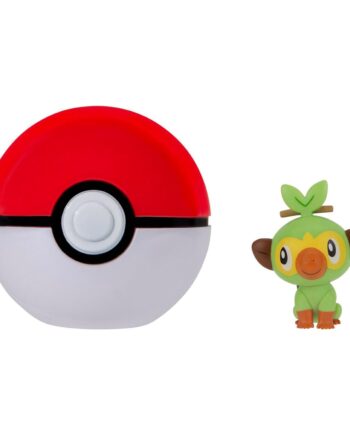 Pokémon   Clip   N   Go   Grookey   Poke   Ball    Pkw4157    Merchandise   Geekd   Dk