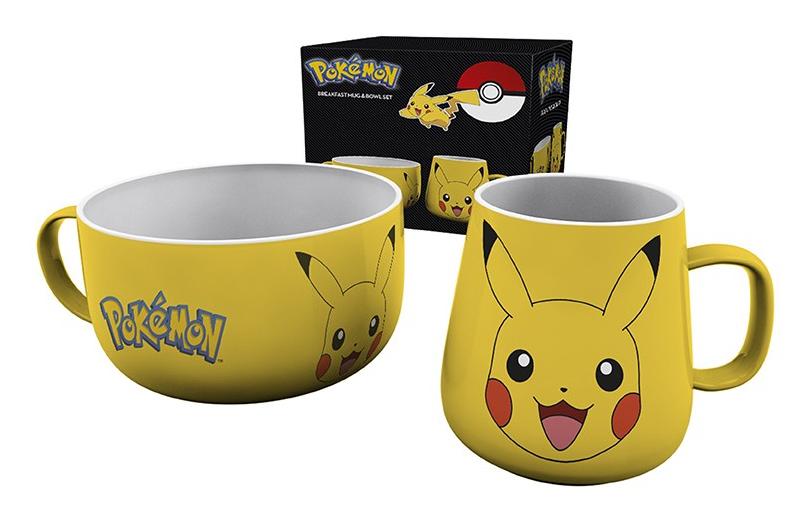 Pokémon   Morgenmadssæt   Med   Pikachu   Merchandise   Geekd   Dk