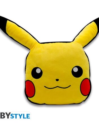 Pokemon   Cushion   Pikachu   30cm   X   30cm   X   8cm   Merchandise   Geekd   Dk