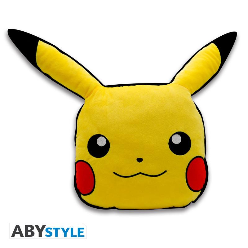 Pokemon   Cushion   Pikachu   30cm   X   30cm   X   8cm   Merchandise   Geekd   Dk
