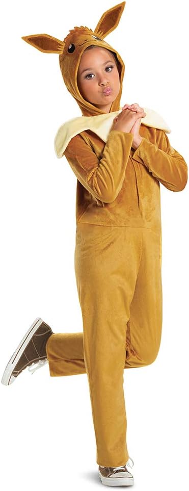 Pokemon   Jump   Suit   Eevee    116   Cm    Hoodie   Geekd   Dk