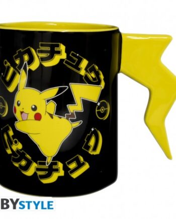 Pokemon   Kop   3d   Håndtag   Pikachu   Lightening   Bolt   Geekd   Dk