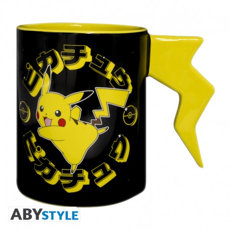 Pokemon   Kop   3d   Håndtag   Pikachu   Lightening   Bolt   Geekd   Dk