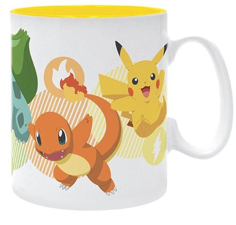 Pokemon   Mug   Pikachu   And   Starters   460   Ml   Merchandise   Geekd   Dk