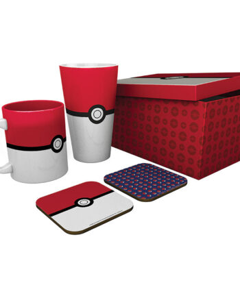 Pokemon   Pack   Glass     Mug         Coasters   Pokéball   X    Merchandise   Geekd   Dk