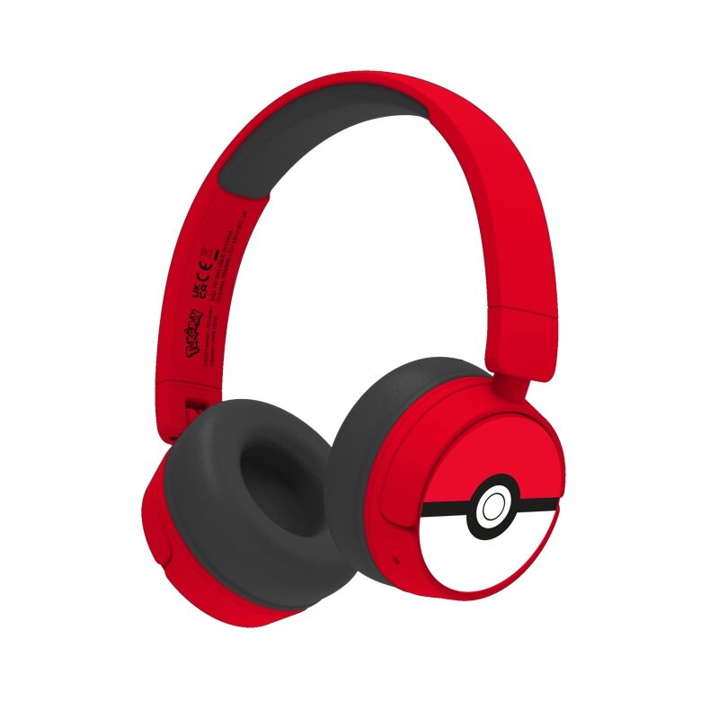Pokemon   Pokeball   Kids   Trådløse   Hovedtelefoner