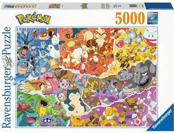Pokemon   Puslespil   5000   Brikker   Pokémon   Allstars   Geekd   Dk