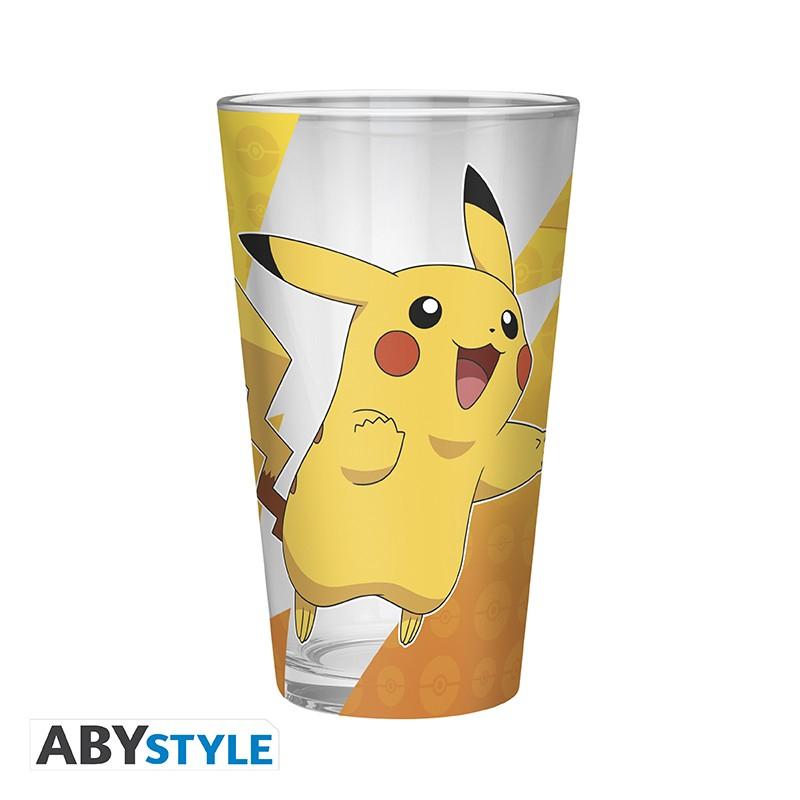 Pokemon   Stort   Glas   Pikachu   Foil   Kop   Geekd   Dk