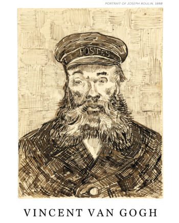 Portrait   Of   Joseph   Roulin   Af   Plakatwerket