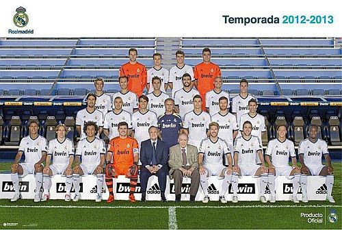 Poster Plakat 44 Real Madrid Squad 61x91 Cm