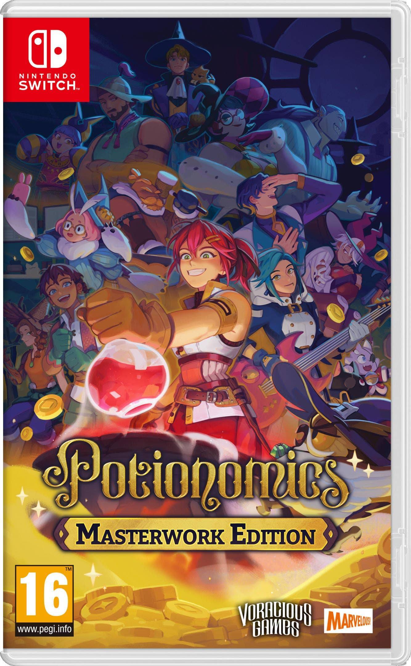 Potionomics :  Masterwork   Edition   Nintendo   Switch   Spil   Geekd   Dk
