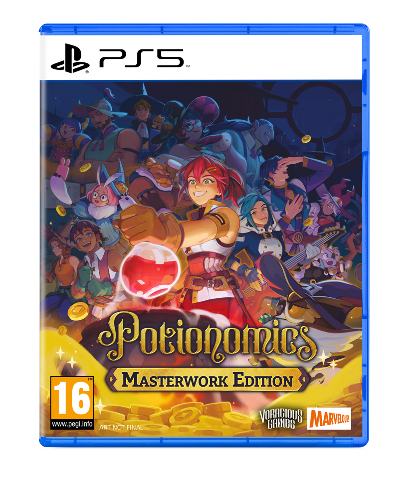 Potionomics :  Masterwork   Edition   Ps5   Spil   Geekd   Dk
