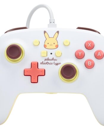 Powera   Enhanced   Kablet   Controller   Til   Nintendo   Switch   Pikachu   Electric   Type   Geekd   Dk