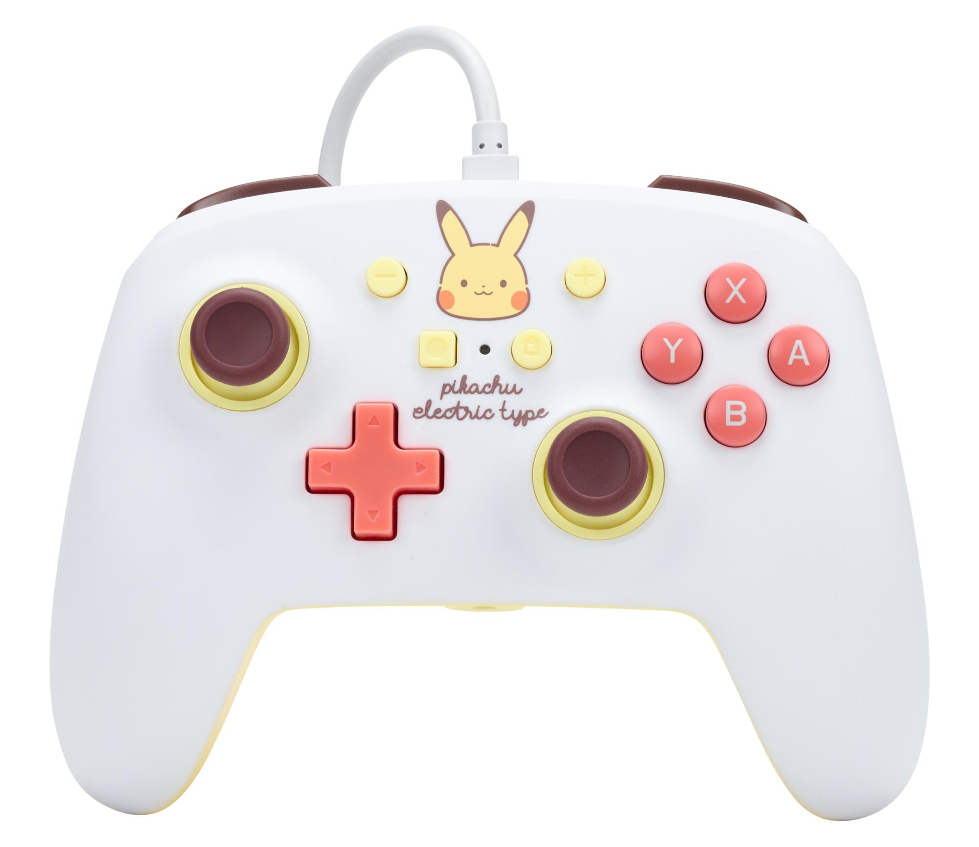 Powera   Enhanced   Kablet   Controller   Til   Nintendo   Switch   Pikachu   Electric   Type   Geekd   Dk