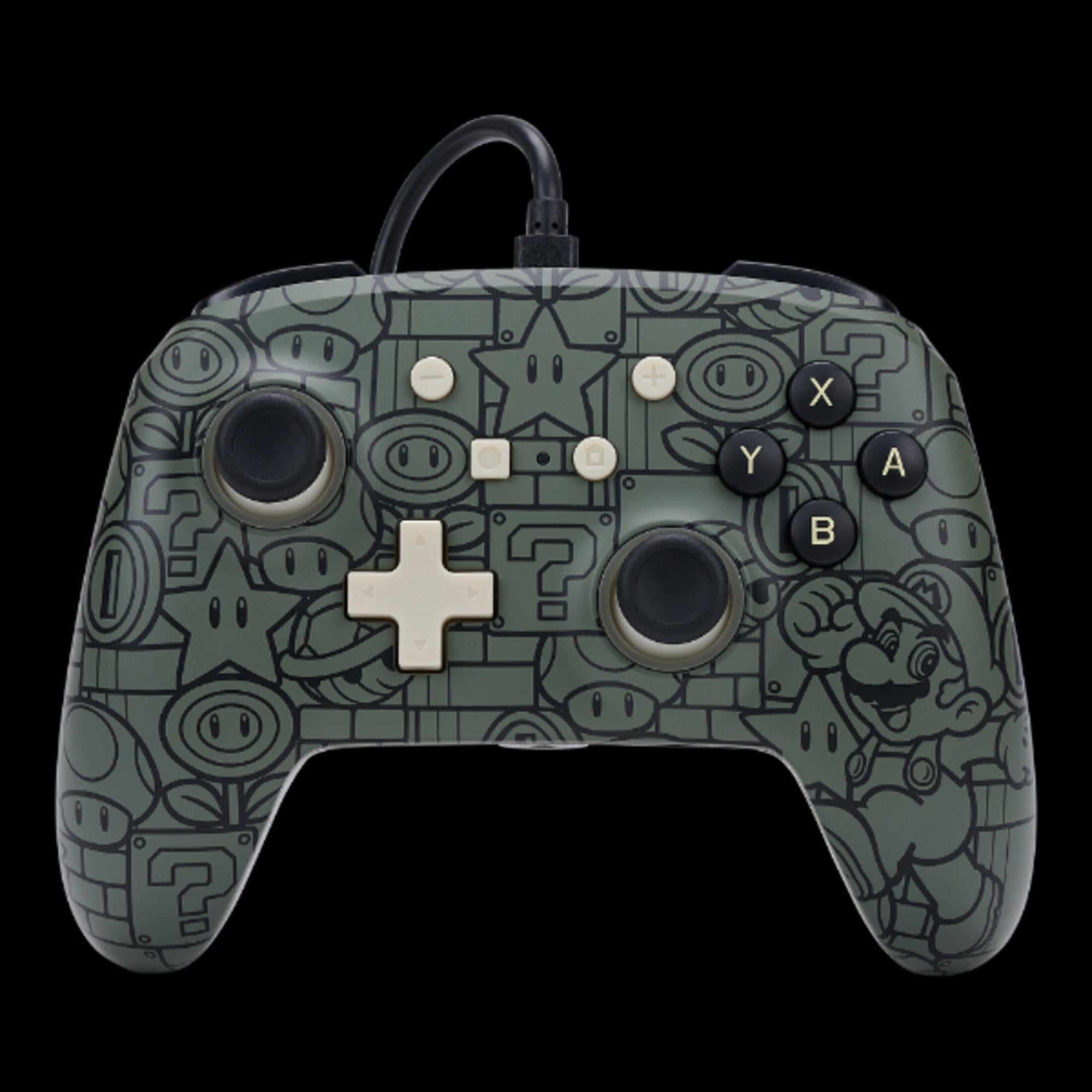 Powera   Enhanced   Kablet   Controller   Til   Nintendo   Switch   Power - Up   Mario   Geekd   Dk