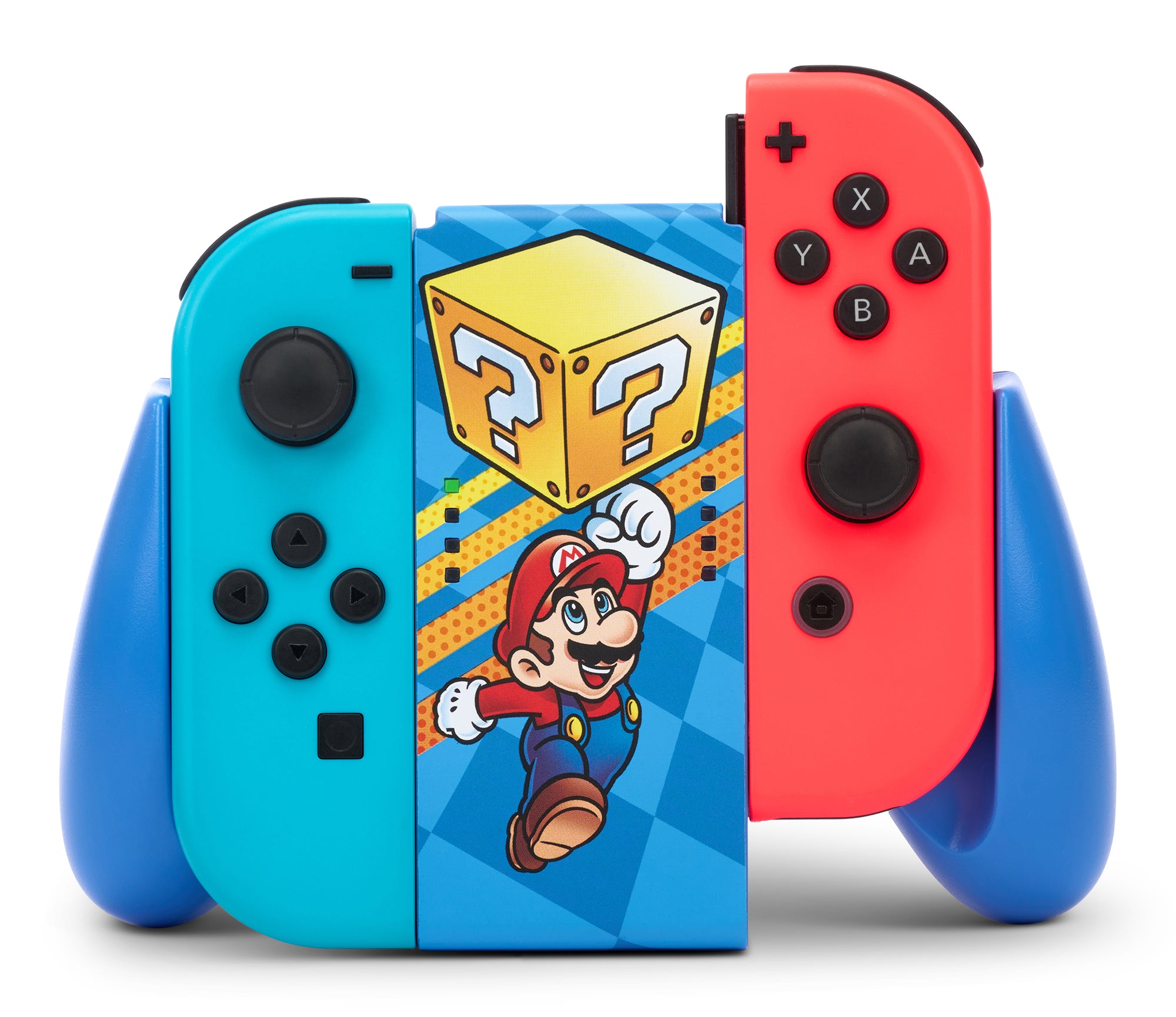 Powera   Joy - Con   Comfort   Grip   Mystery   Block   Mario    Nintendo   Switch   Controller   Tilbehør   Geekd   Dk