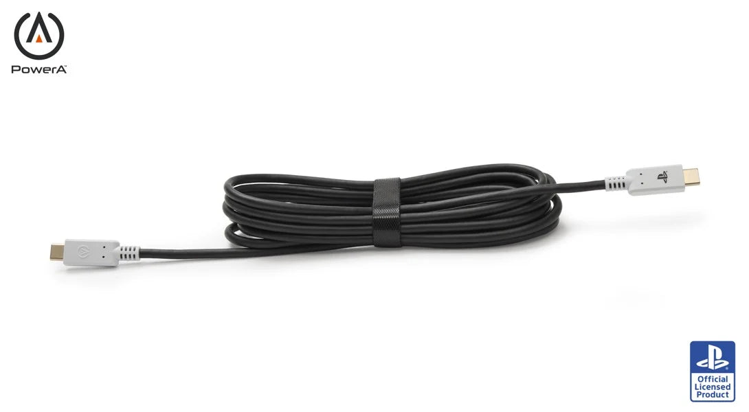 Powera   Usb - C   Til   Usb - C   Oplader   Kabel    Playstation            Meter   Kabler   Geekd   Dk